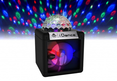 iDance Cube Sing 100 - 5W disco cube + wired microphone