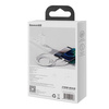 Baseus Superior Data USB fast charging cable for M+L+C 3.5A 1M(White)