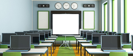 Suprema LEO Air | Przenośny ekran w kasecie