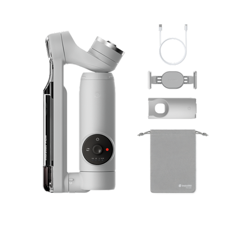 Insta360 Flow Standalone Stone Gray | gimbal with AI technology