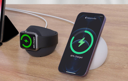 Choetech H050 magnetic holder for MagSafe, iWatch, iPhone 12/13 (black)