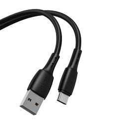 Kabel USB do USB-C Vipfan Racing X05, 3A, 2m (czarny)