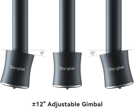 Dangbei ceiling mount for projectors with ±12° angle adjustment and height 10-40 cm