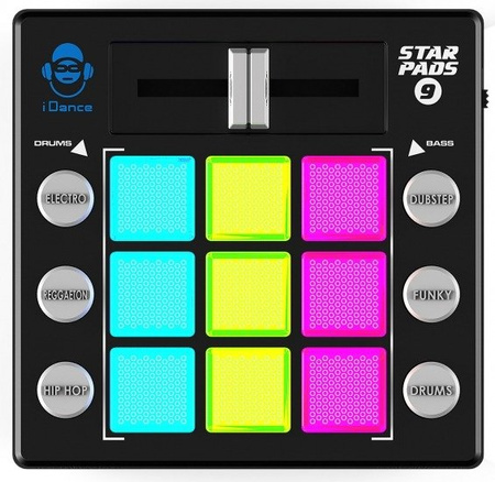 iDance DJ StarPads 9 - pady DJ do miksowania muzyki