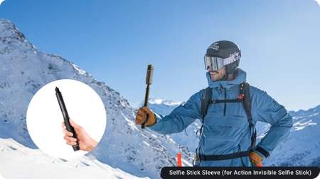 Insta360 Action Invisible Selfie Stick handle cover