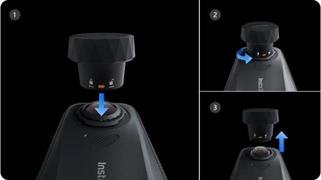 Insta360 X4 Air Replacement Lens Kit