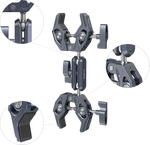 SmallRig 4103 | Super Clamp z Podwójnymi Uchwytami w Kształcie Szczypiec