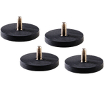Nanlite Magnetic Base Adapter with 1/4"-20 Thread Set (4pcs)