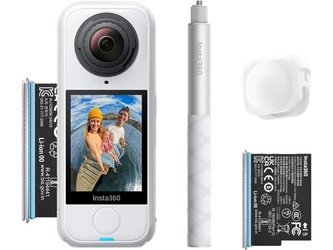 Insta360 X4 Air Starter Bundle | najlżejsza kamera 8K 360° zestaw startowy | Arctic White