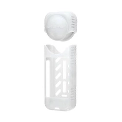 Sunnylife Silikonowa obudowa + osłona obiektywu do Insta360 X4 (biała)