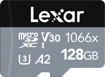 Lexar microSDXC SILVER 1066x UHS-I/U3/A2 R160/W120 (V30) 128GB