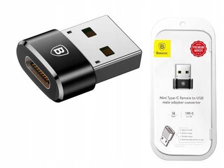 Adapter / Przejściówka Otg Usb Type-c Na Usb Typu B / 5a - Baseus