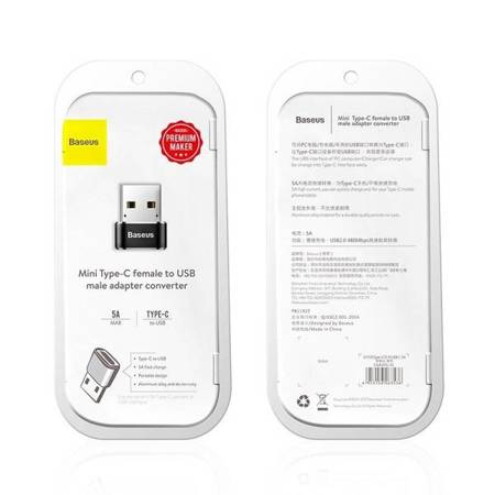 Adapter / Przejściówka Otg Usb Type-c Na Usb Typu B / 5a - Baseus