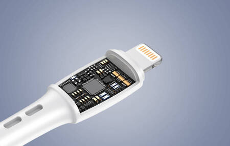 Kabel USB do Lightning Vipfan Racing X05, 3A, 2m (biały)