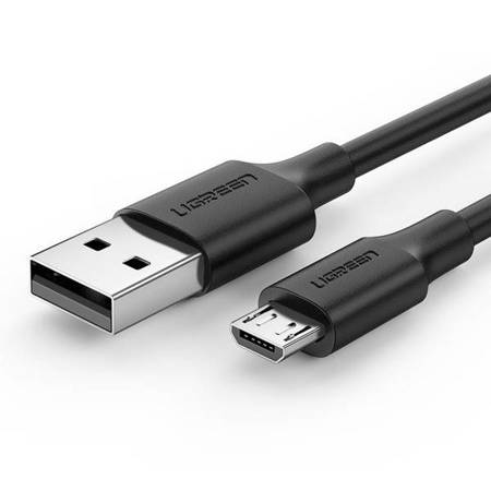 Kabel USB do Micro USB UGREEN QC 3.0 2.4A 0.5m (czarny)