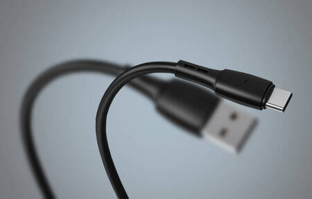 Kabel USB do USB-C Vipfan Racing X05, 3A, 2m (czarny)