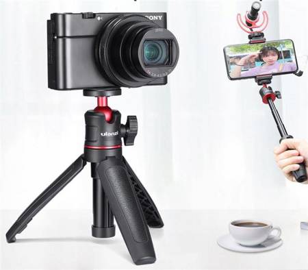 Mini Statyw Z Głowicą 3d Monopod Na Aparat Ulanzi Mt-08