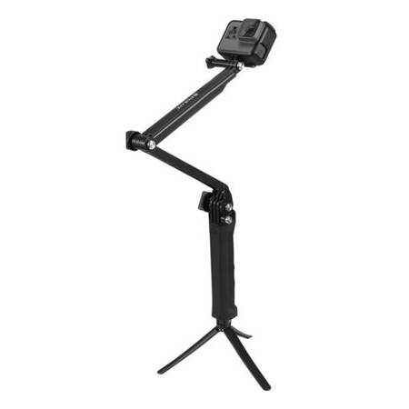 Składany kijek Selfie Stick/Tripod Puluz do kamer sportowych PU202 czarny