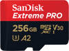 KARTA SANDISK EXTREME PRO microSDXC 256GB 200/140 MB/s A2 C10 V30 UHS-I U3