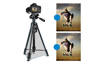 Statyw / Tripod z głowicą 3D 360° + uchwyt na telefon Puluz PU3096B